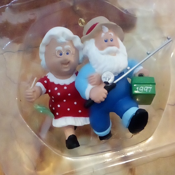 Mr & Mrs Santa Claus vacation RV &  ornaments NIB - Picture 4 of 8